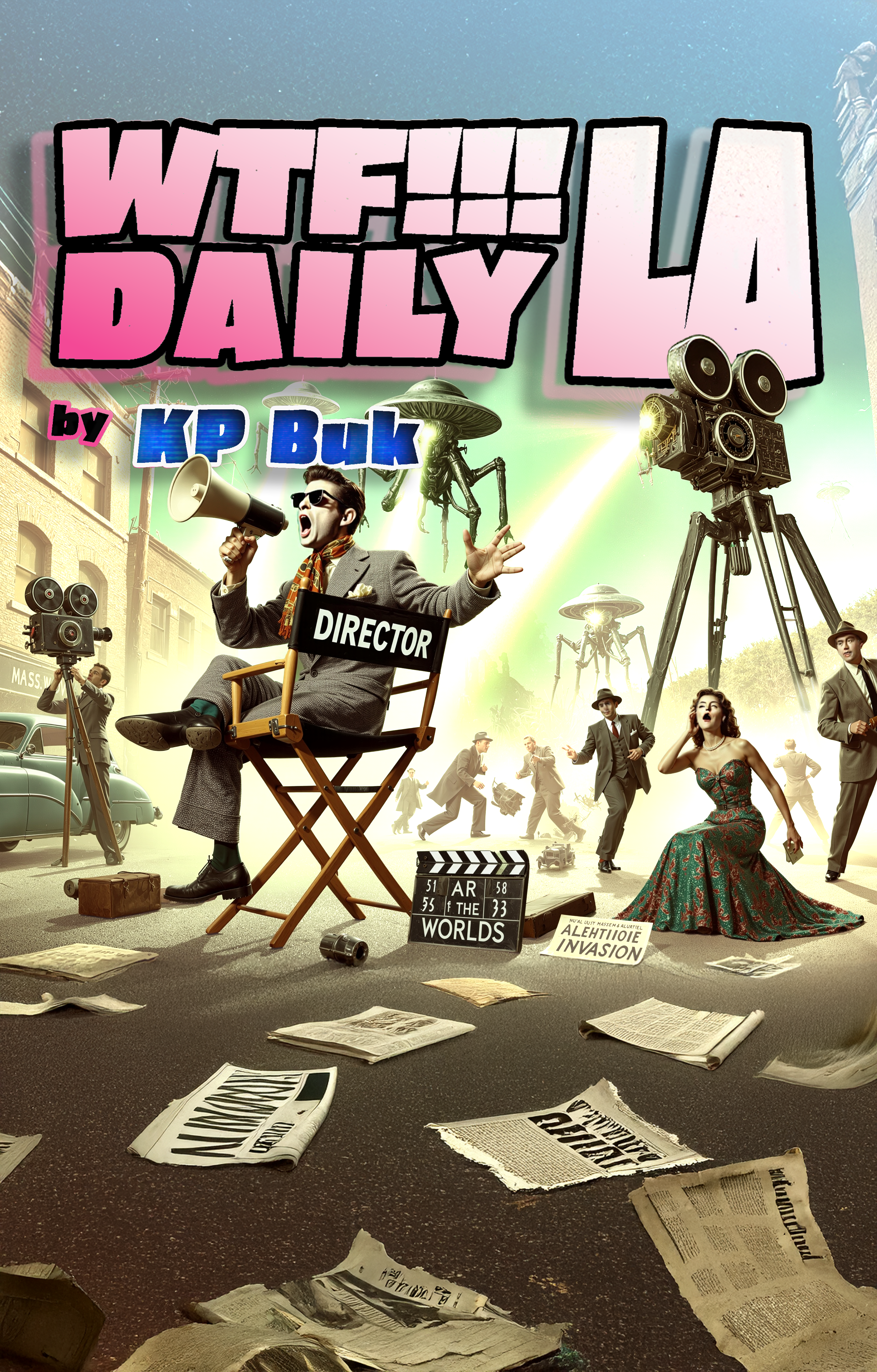 WTF!!! DAILY LA brand mark